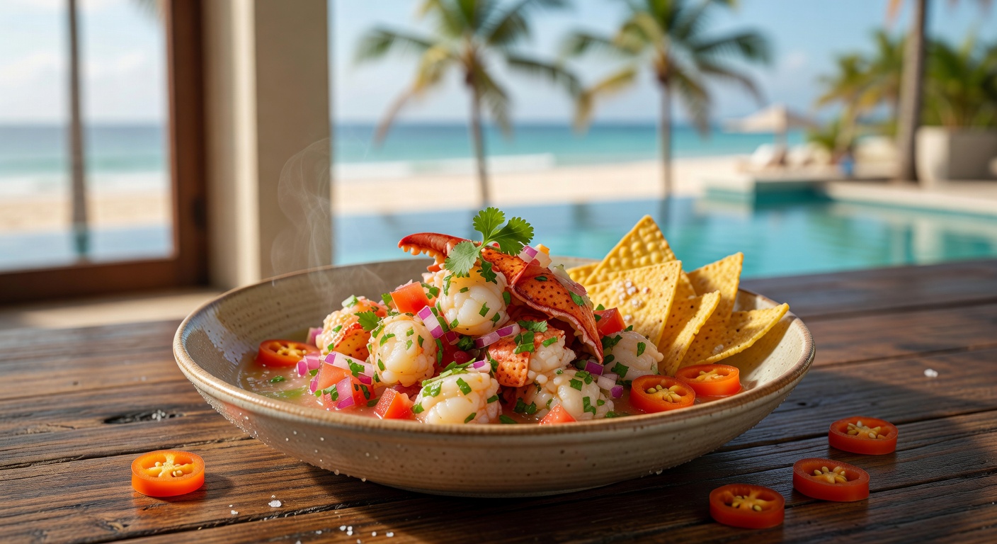 Seafood Ceviche — Lobster