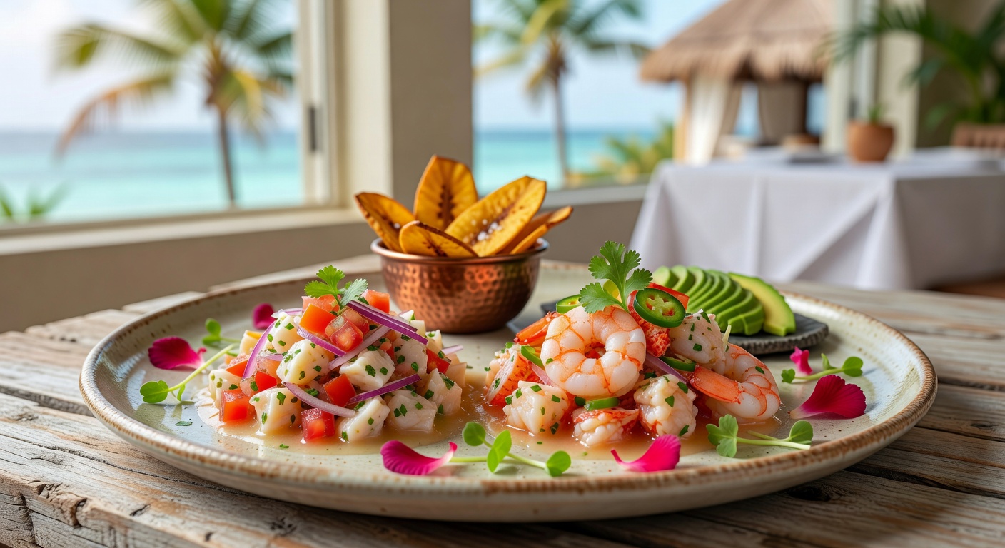 Seafood Ceviche — Combo of Two